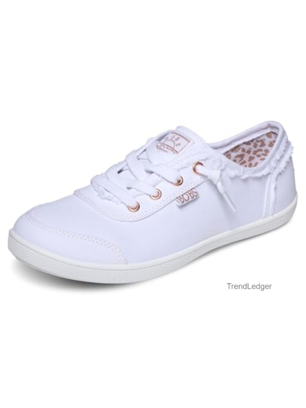 Skechers Bobs B Cute Canvas Slip On Sneaker Memory Foam Vegan